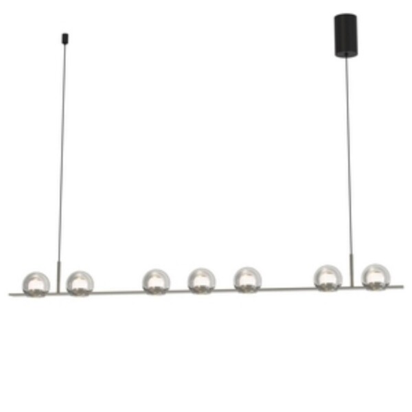 4291-7P, подвесная люстра, L1200xH1500/1575, 7xLEDx7W, 3900LM, 4000K, included