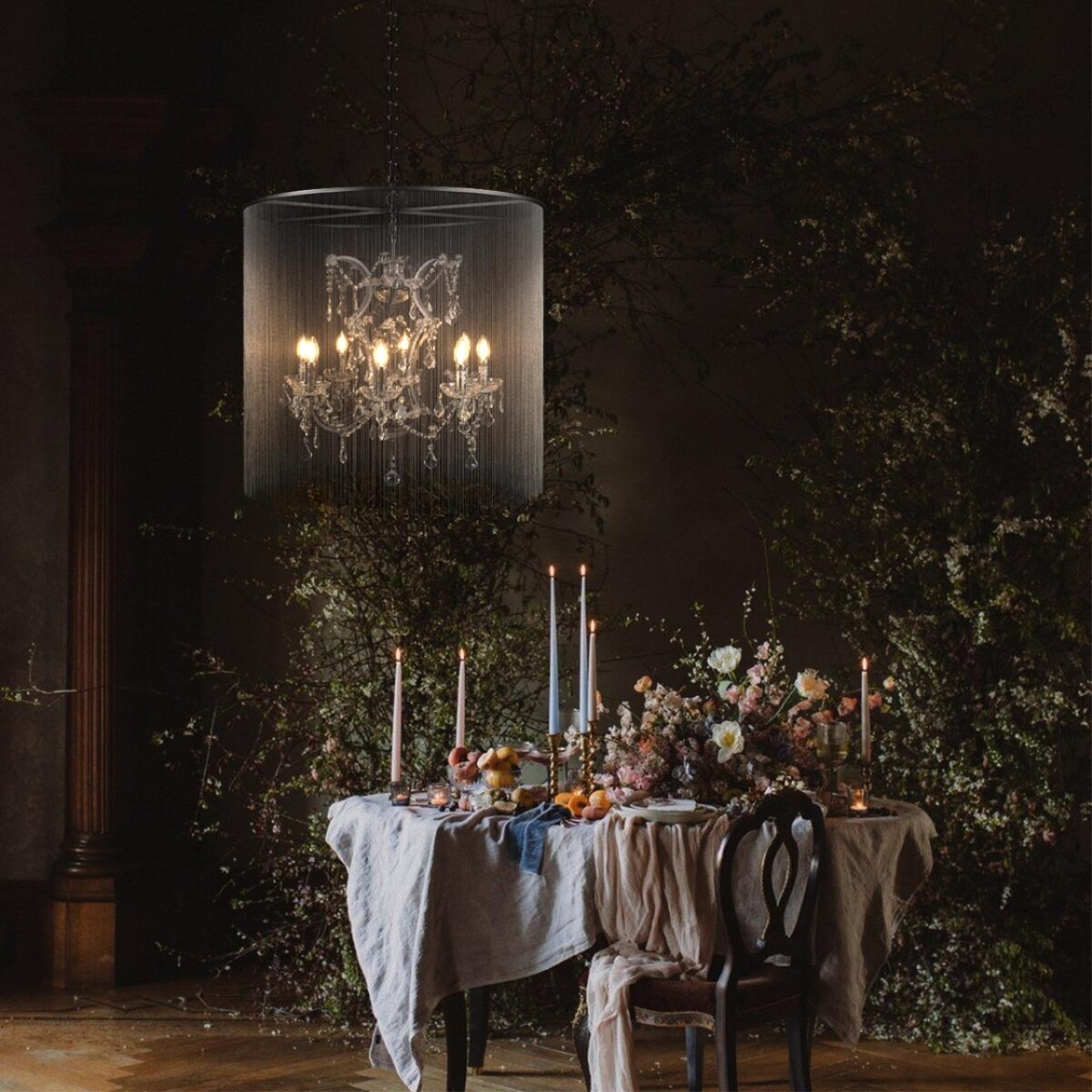 в наличии 10450/800 Подвесная люстра LOFT IT Vaille Crystal - купить в интернет-магазине Светильники Торг