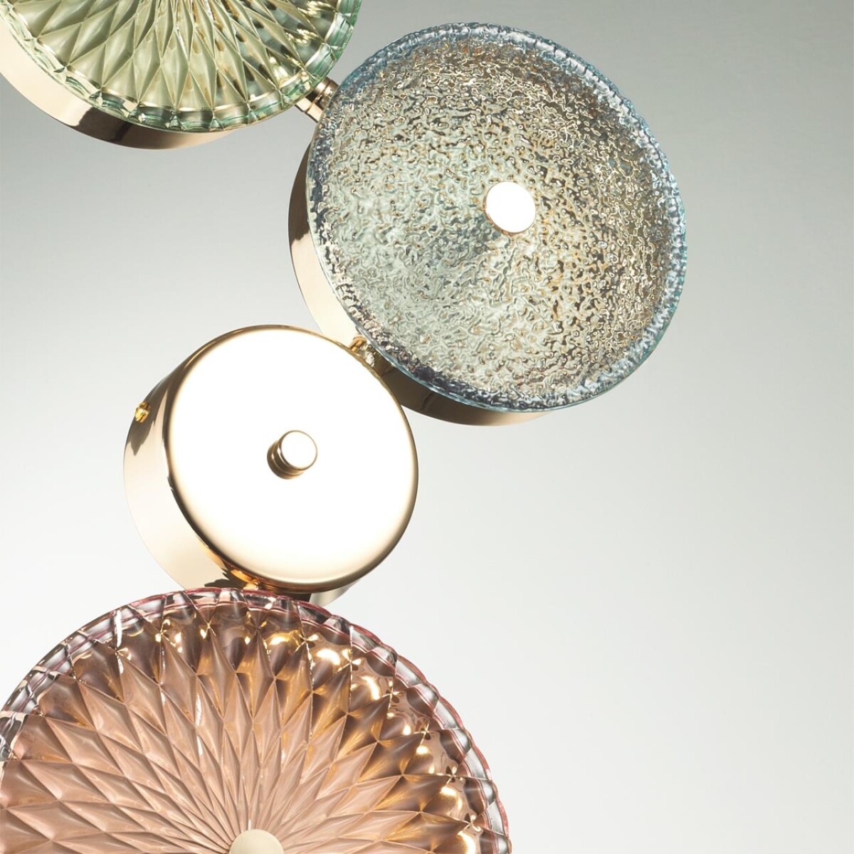 5412/26WL L-VISION ODL_EX23 143 золотой/разноцветный металл/стекло Бра LED 26W 4000K CARAMELLA — изображение 4