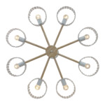 Escada 679/8P E27*60W White/Wood — изображение 3