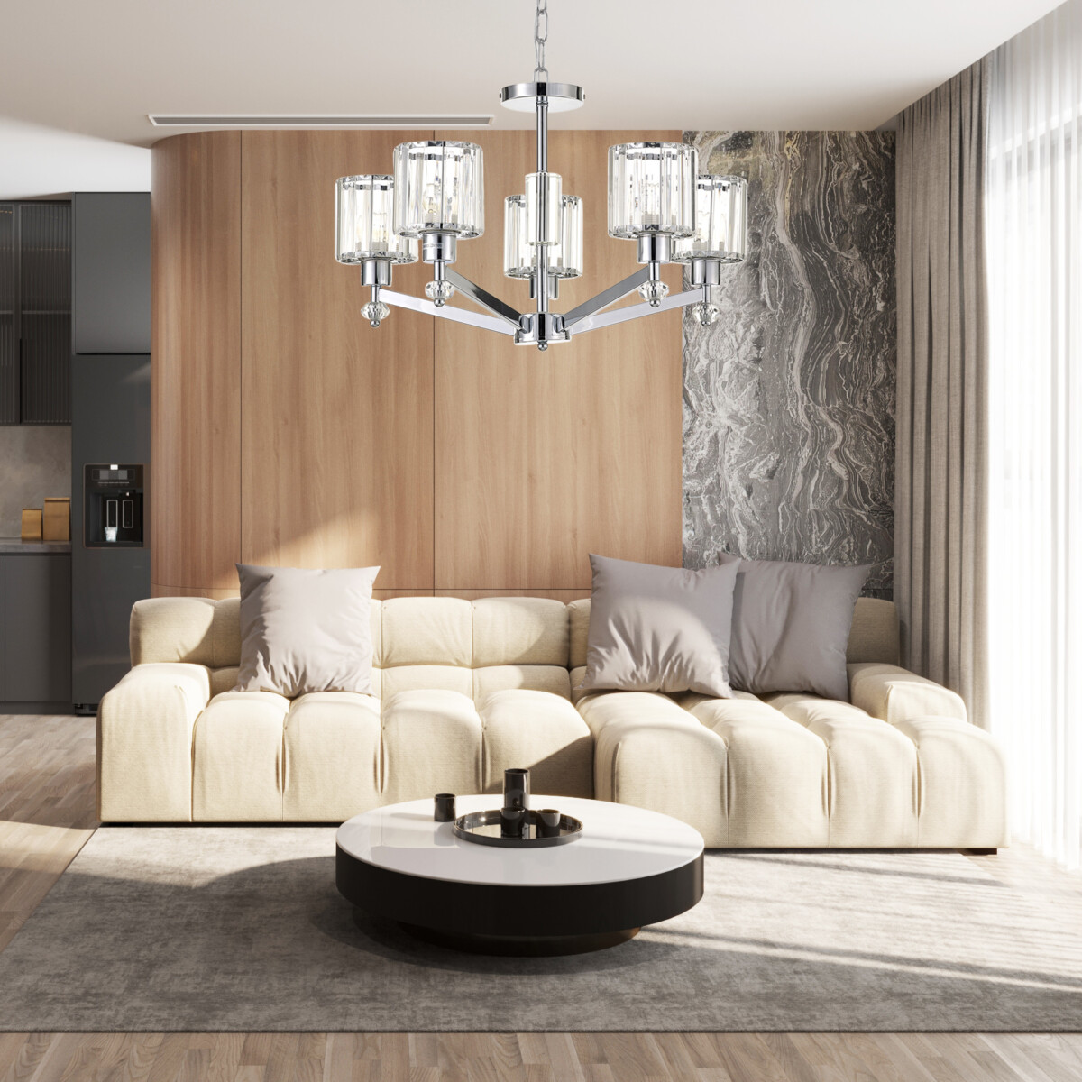 Escada 691/5S E27*60W Chrome — изображение 5