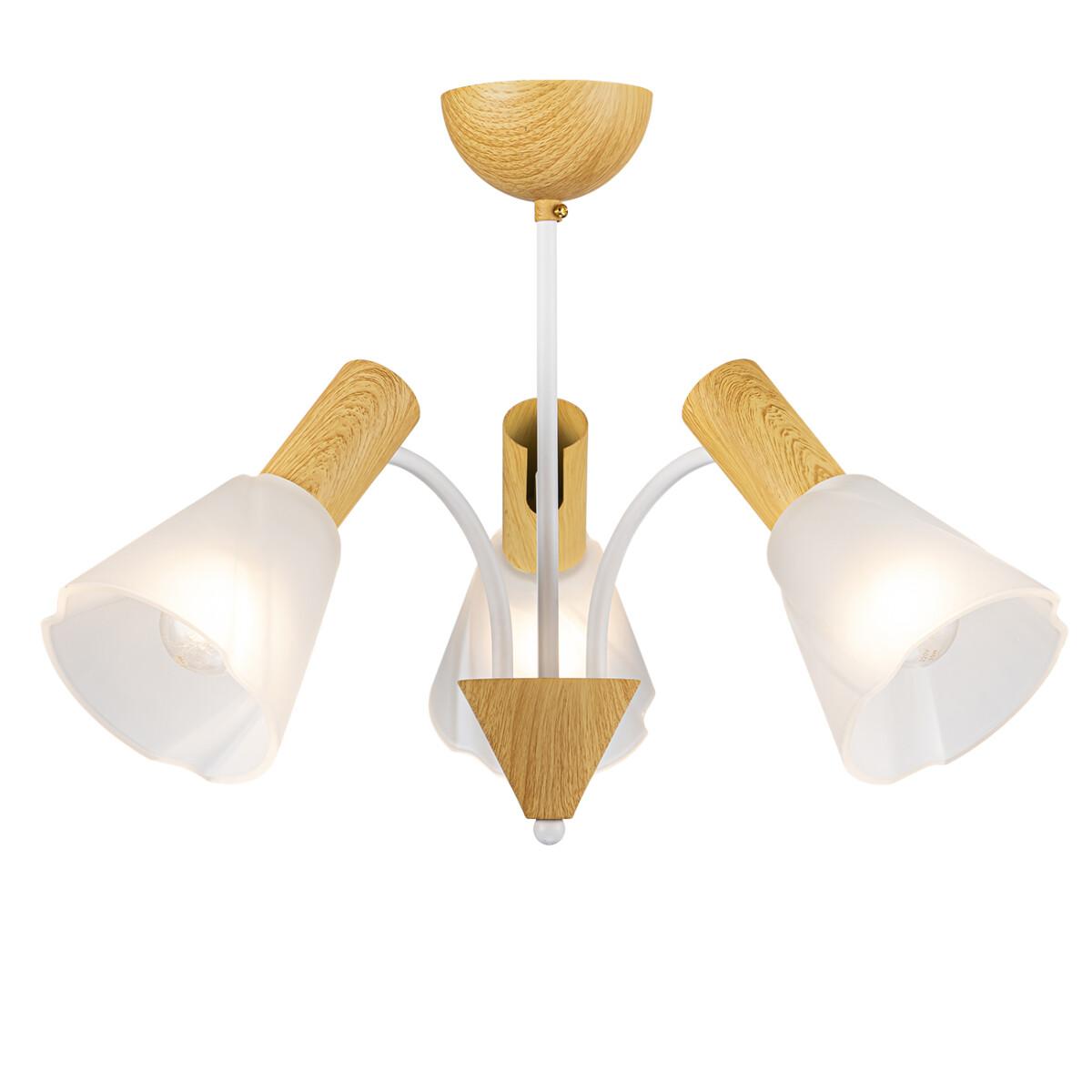 D0F1B33BB0547246440E_0 Escada 1131/3P E14*40W White/Wood — изображение 1