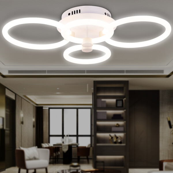 FA3811/2+2 WH белый 3000K-6400K 82W 620*420*130 (ПДУ ИК)