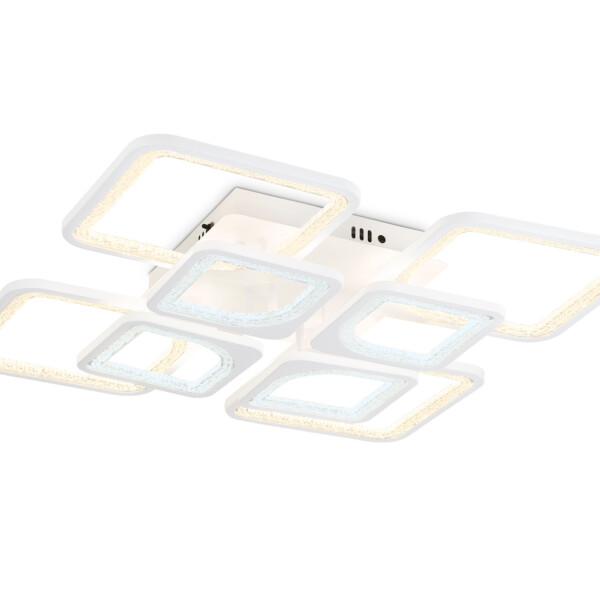 FA4423/4+4 WH белый 150W 3000K+6400K/4200K/6400K+3000K 580*580*120 (ПДУ ИК)