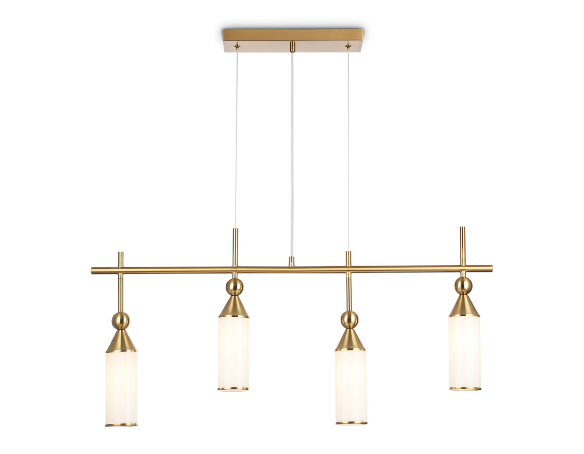 LH55274 LH55274/4 BS/FR латунь/белый матовый E14*4 max 40W 845*65*1150 — изображение 1