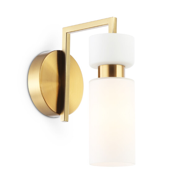 LH56130 BS/FR латунь/белый матовый E14 max 40W 150*100*210