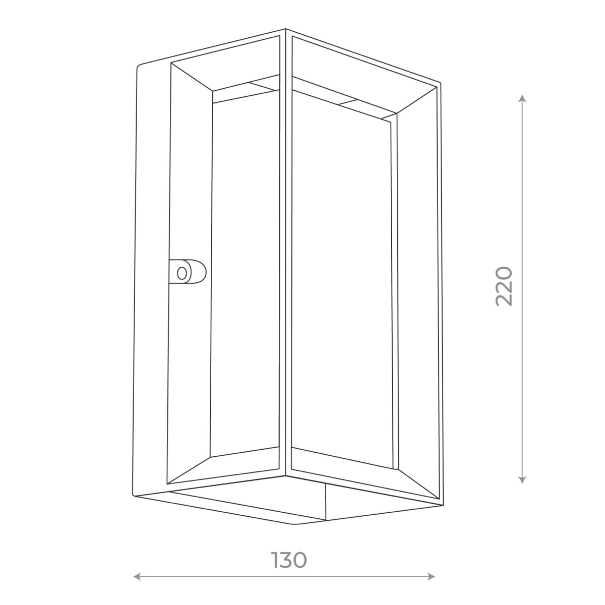 в наличии SL077.411.01 Светильник уличный настенный ST-Luce Черный/Белый LED 1*6W 3000K CUBISTA - купить в интернет-магазине Светильники Торг