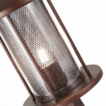 SL080.405.01 Светильник уличный наземный ST-Luce Темный кофе/Прозрачный, Темный кофе E27 1*60W LASTERO — изображение 2