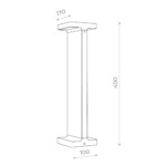 SL095.415.02 Светильник уличный наземный ST-Luce Черный LED 2*5W 4000K DISTESA — изображение 2