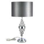 SL1002.104.01 Прикроватная лампа ST-Luce Хром/Серый E27 1*40W ONZO — изображение 2