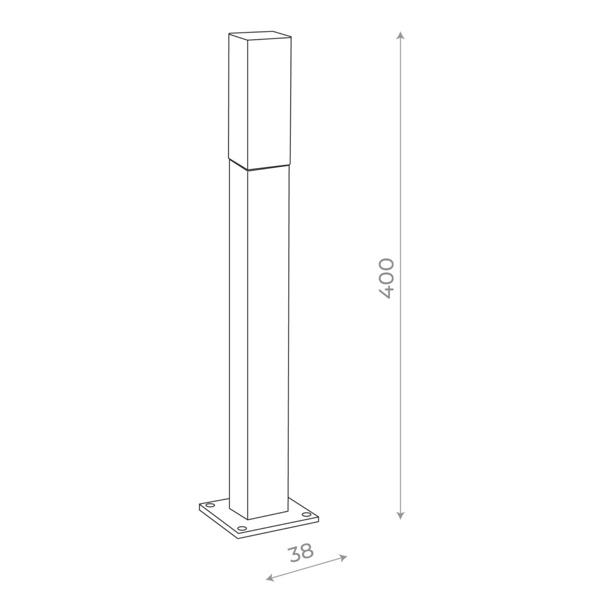 в наличии SL101.705.01 Светильник уличный наземный ST-Luce Серый/Белый LED 1*3W 4000K VIVO - купить в интернет-магазине Светильники Торг
