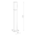 в наличии SL101.705.01 Светильник уличный наземный ST-Luce Серый/Белый LED 1*3W 4000K VIVO - купить в интернет-магазине Светильники Торг
