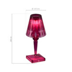 SL1010.704.01 Прикроватная лампа ST-Luce Фиолетовый/Фиолетовый LED 1*2W 3000K - 6000K SPARKLE — изображение 6