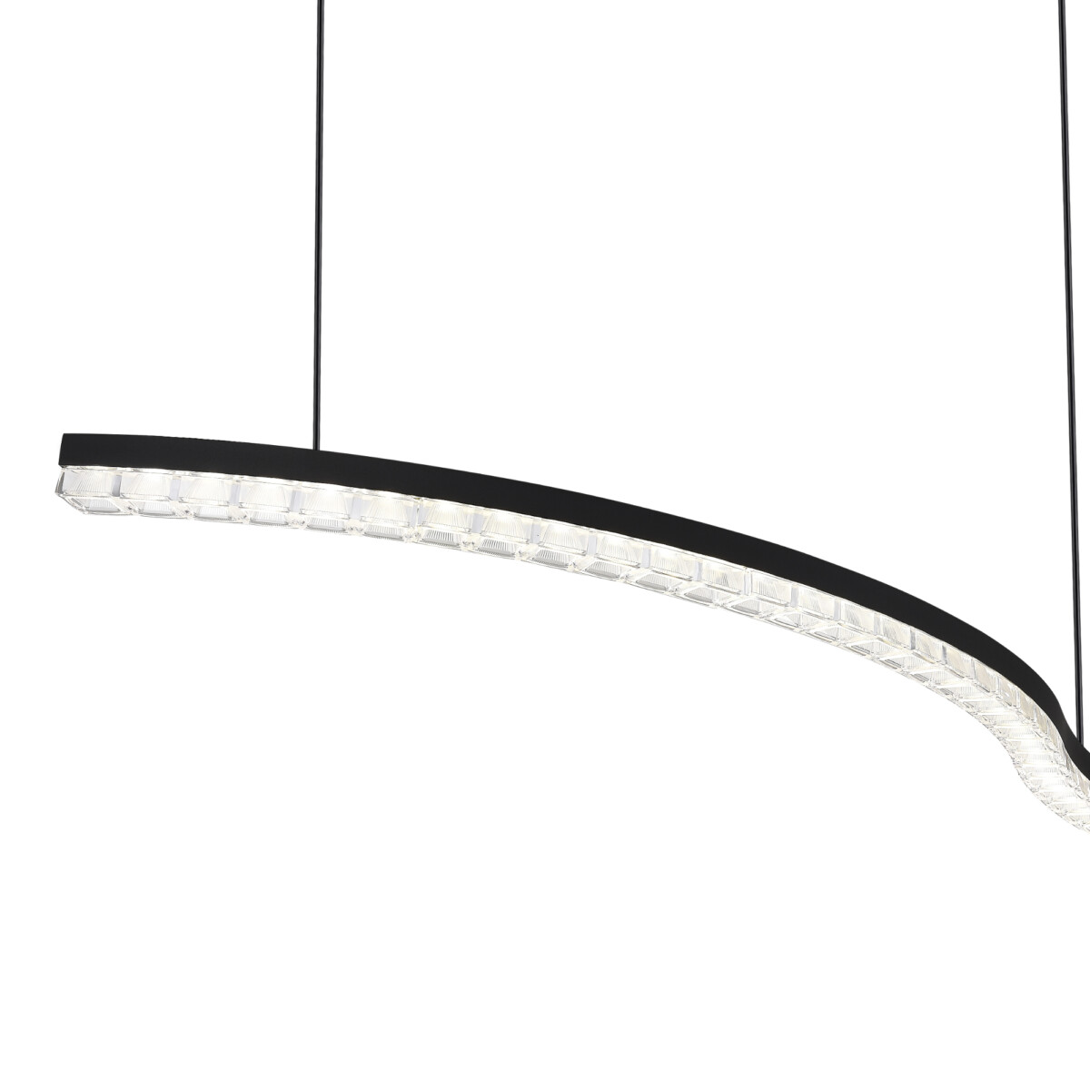 SL1018.403.01 Светильник подвесной ST-Luce черный/прозрачный LED 1*65W 4000K EUCLIDICS — изображение 5