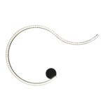 SL1018.403.01 Светильник подвесной ST-Luce черный/прозрачный LED 1*65W 4000K EUCLIDICS — изображение 6