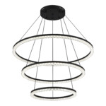 SL1018.403.03 Светильник подвесной ST-Luce черный/прозрачный LED 1*130W 4000K EUCLIDICS — изображение 3