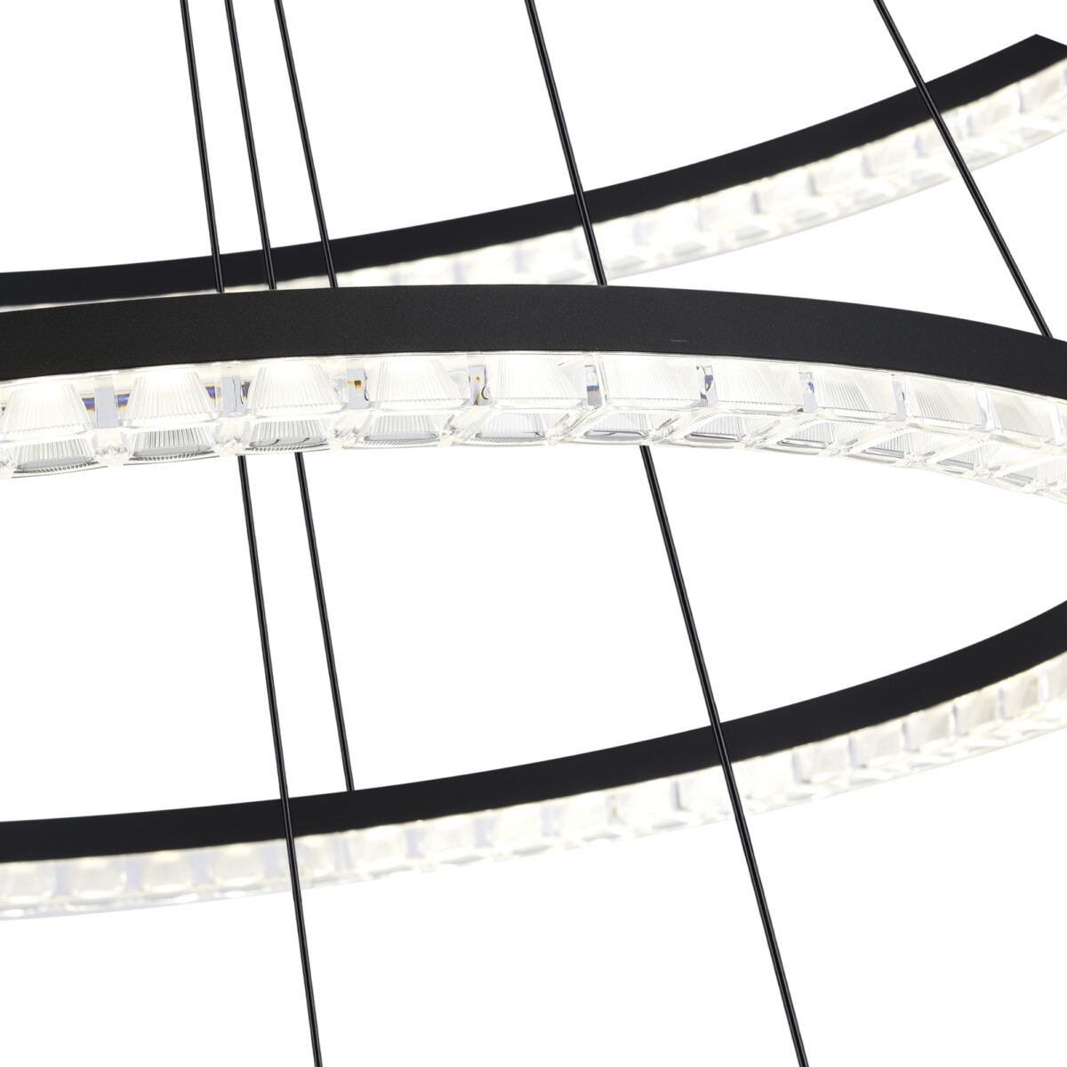 SL1018.403.03 Светильник подвесной ST-Luce черный/прозрачный LED 1*130W 4000K EUCLIDICS — изображение 4