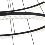 SL1018.403.03 Светильник подвесной ST-Luce черный/прозрачный LED 1*130W 4000K EUCLIDICS — изображение 4