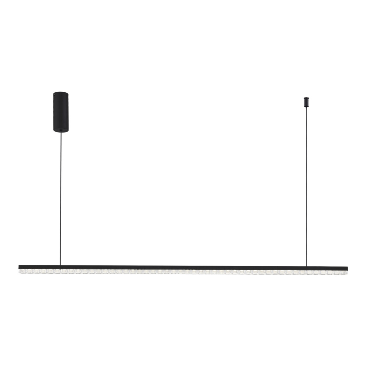 SL1018.423.01_01W SL1018.423.01 Светильник подвесной ST-Luce черный/прозрачный LED 1*32W 4000K EUCLIDICS — изображение 1