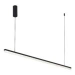 SL1018.423.01 Светильник подвесной ST-Luce черный/прозрачный LED 1*32W 4000K EUCLIDICS — изображение 4