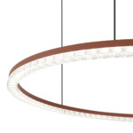 SL1018.603.01 Светильник подвесной ST-Luce терракотовый/прозрачный LED 1*65W 4000K EUCLIDICS — изображение 4