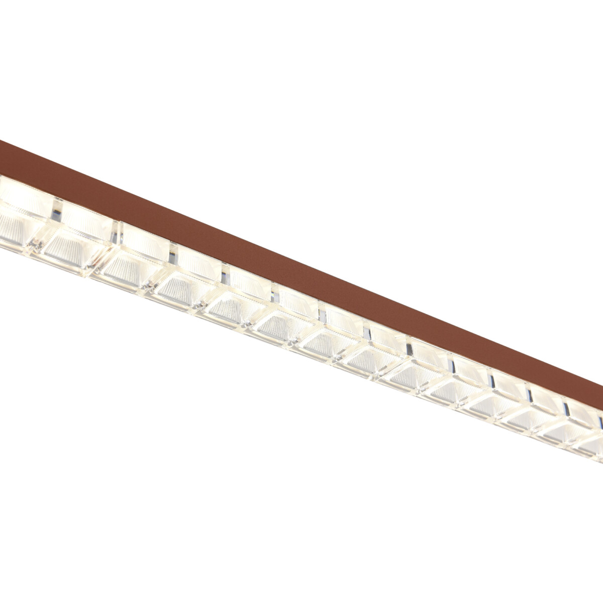 SL1018.613.01 Светильник подвесной ST-Luce терракотовый/прозрачный LED 1*32W 4000K EUCLIDICS — изображение 5