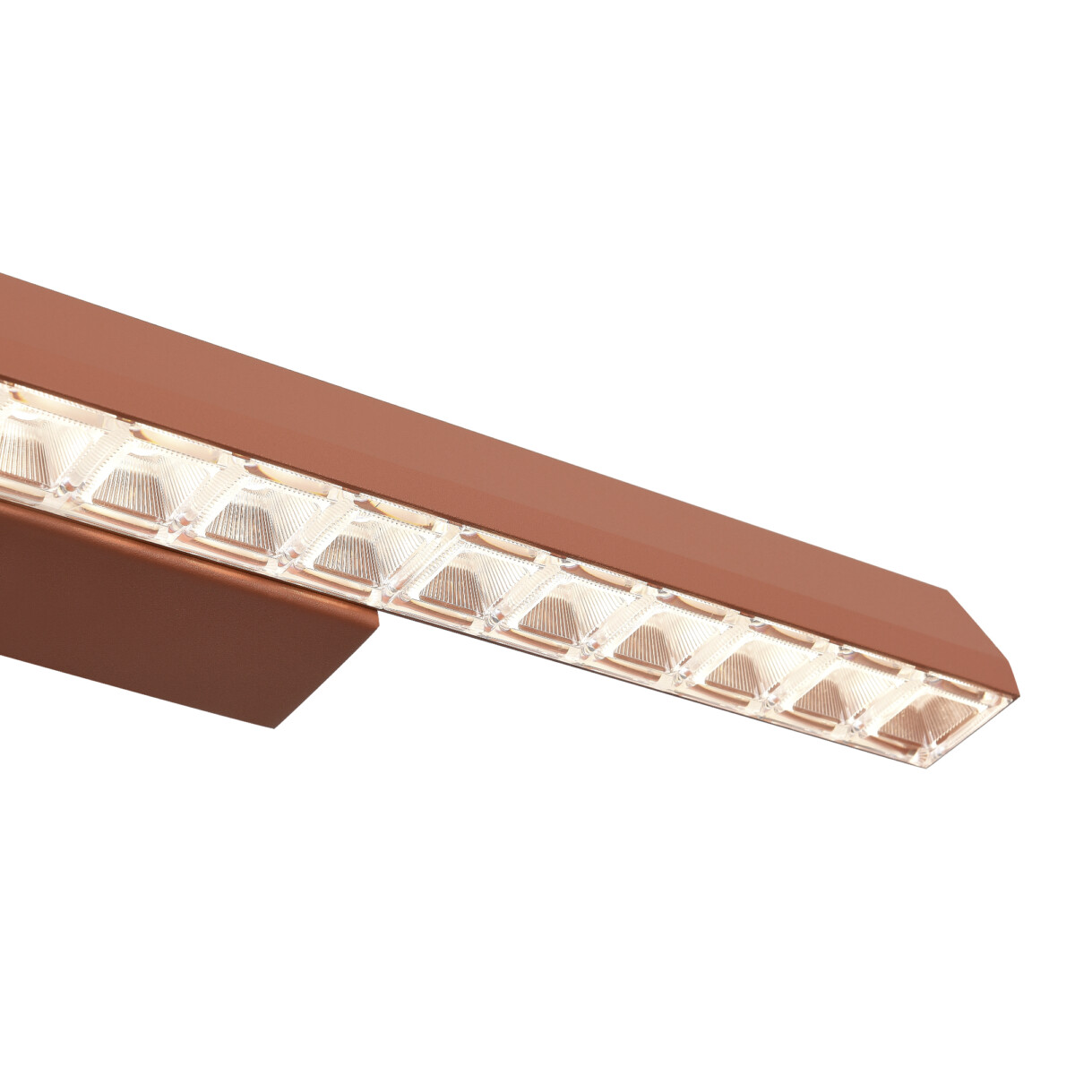 SL1018.623.01 Светильник подвесной ST-Luce терракотовый/прозрачный LED 1*11W 4000K EUCLIDICS — изображение 6