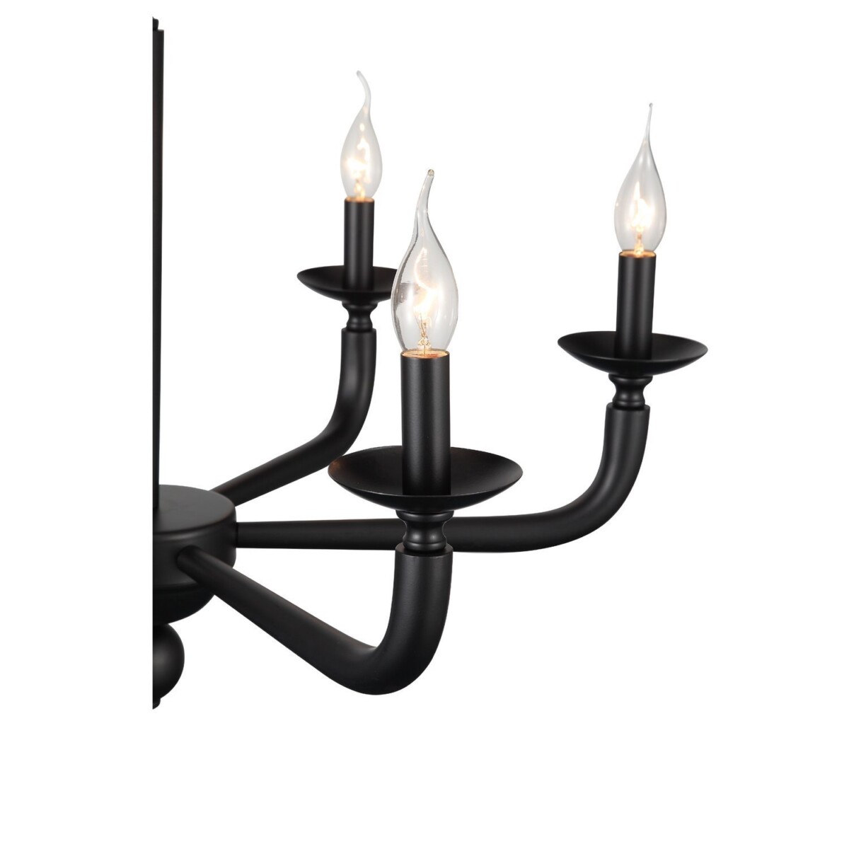 SL1114.403.06 Люстра подвесная ST-Luce Черный E14 6*40W FORTEZA — изображение 4