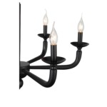 SL1114.403.06 Люстра подвесная ST-Luce Черный E14 6*40W FORTEZA — изображение 4