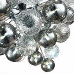 SL1124.103.29 Люстра подвесная ST-Luce Хром/Дымчатый, Прозрачный G9 29*5W 4000K VINETTO — изображение 3