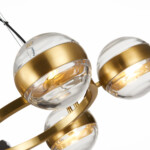 SL1156.303.05 Светильник подвесной ST-Luce Латунь/Прозрачный G9 5*5W BALA — изображение 3