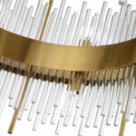 SL1158.303.16 Люстра подвесная ST-Luce Латунь/Латунь, Прозрачный G9 16*5W NITIDO — изображение 5