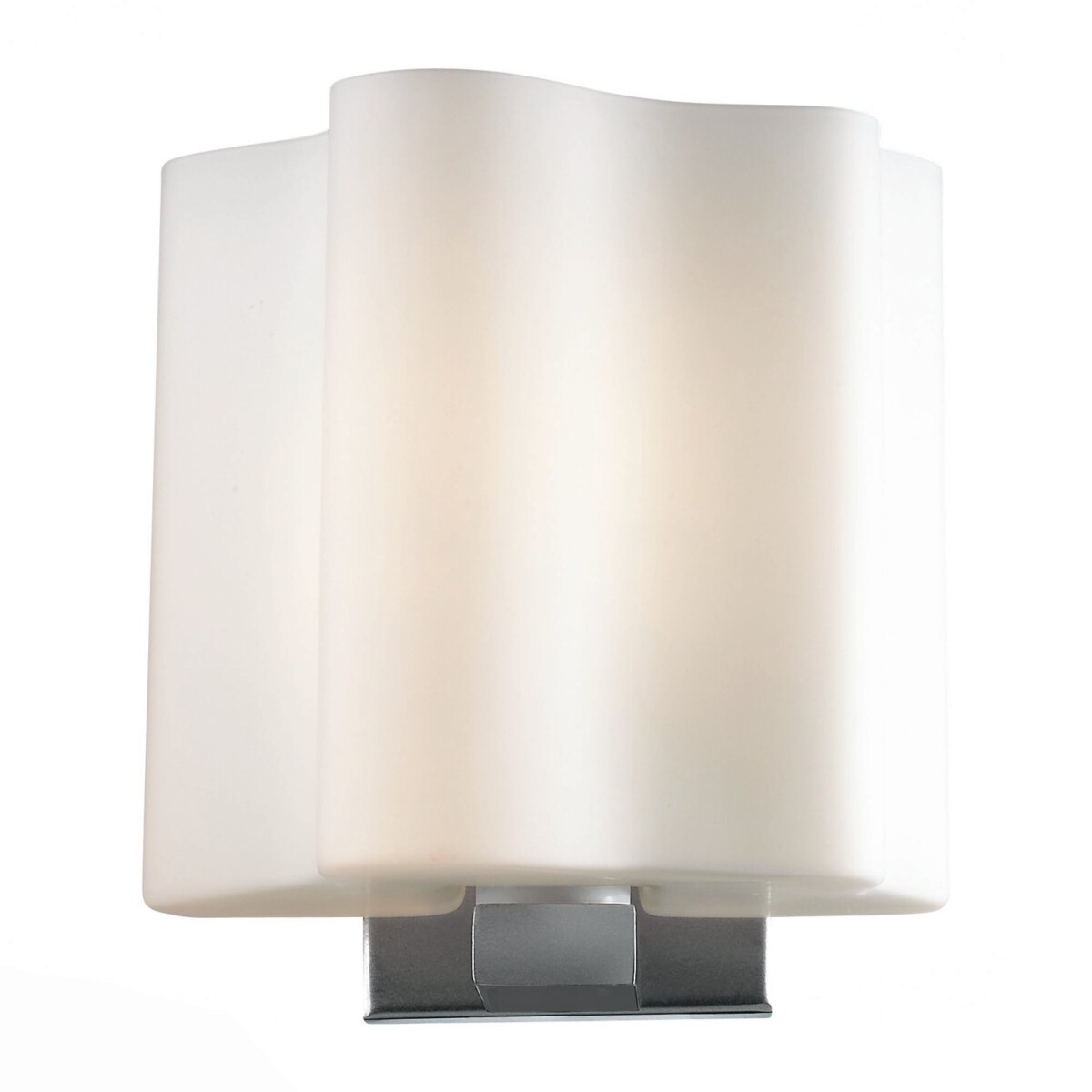 SL116.051.01 Бра ST-Luce Серебристый/Белый E14 1*40W ONDE — изображение 1