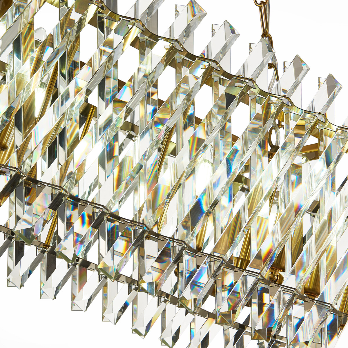 SL1170.303.10 Светильник подвесной ST-Luce Латунь/Прозрачный E14 10*40W FABIO — изображение 4