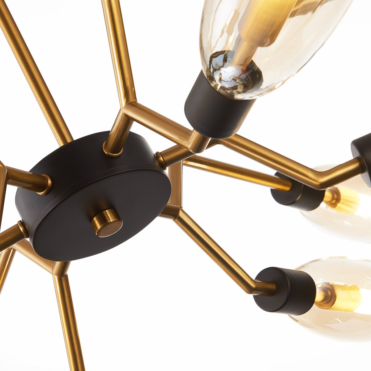 SL1174.303.12 Люстра потолочная ST-Luce Латунь/Коньячный G9 12*5W DESIMA — изображение 3