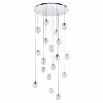 SL1175.103.18 Светильник подвесной ST-Luce Хром/Прозрачный E14 18*40W PORTICI — изображение 2