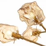 SL1175.302.06 Люстра потолочная ST-Luce Латунь/Янтарный E14 6*40W PORTICI — изображение 3