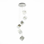 SL1182.103.06 Светильник подвесной ST-Luce Хром/Прозрачный, Хром G9 6*5W RIELLO — изображение 2