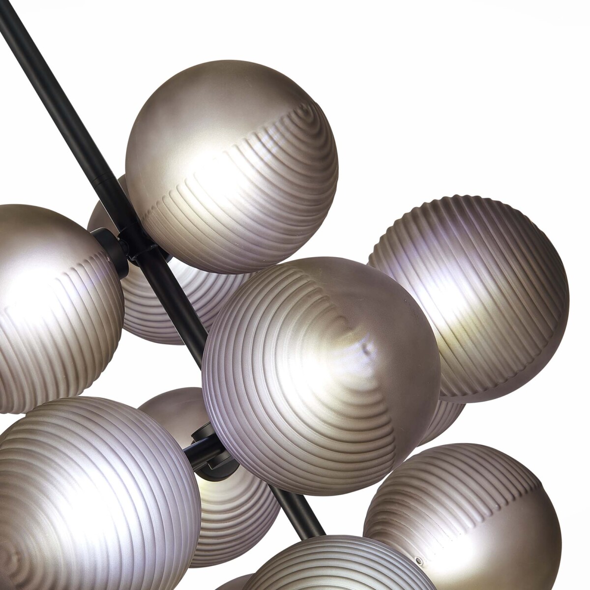 SL1184.403.13 Люстра подвесная ST-Luce Черный/Дымчатый G9 13*5W TODO — изображение 2