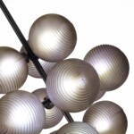 SL1184.403.13 Люстра подвесная ST-Luce Черный/Дымчатый G9 13*5W TODO — изображение 2