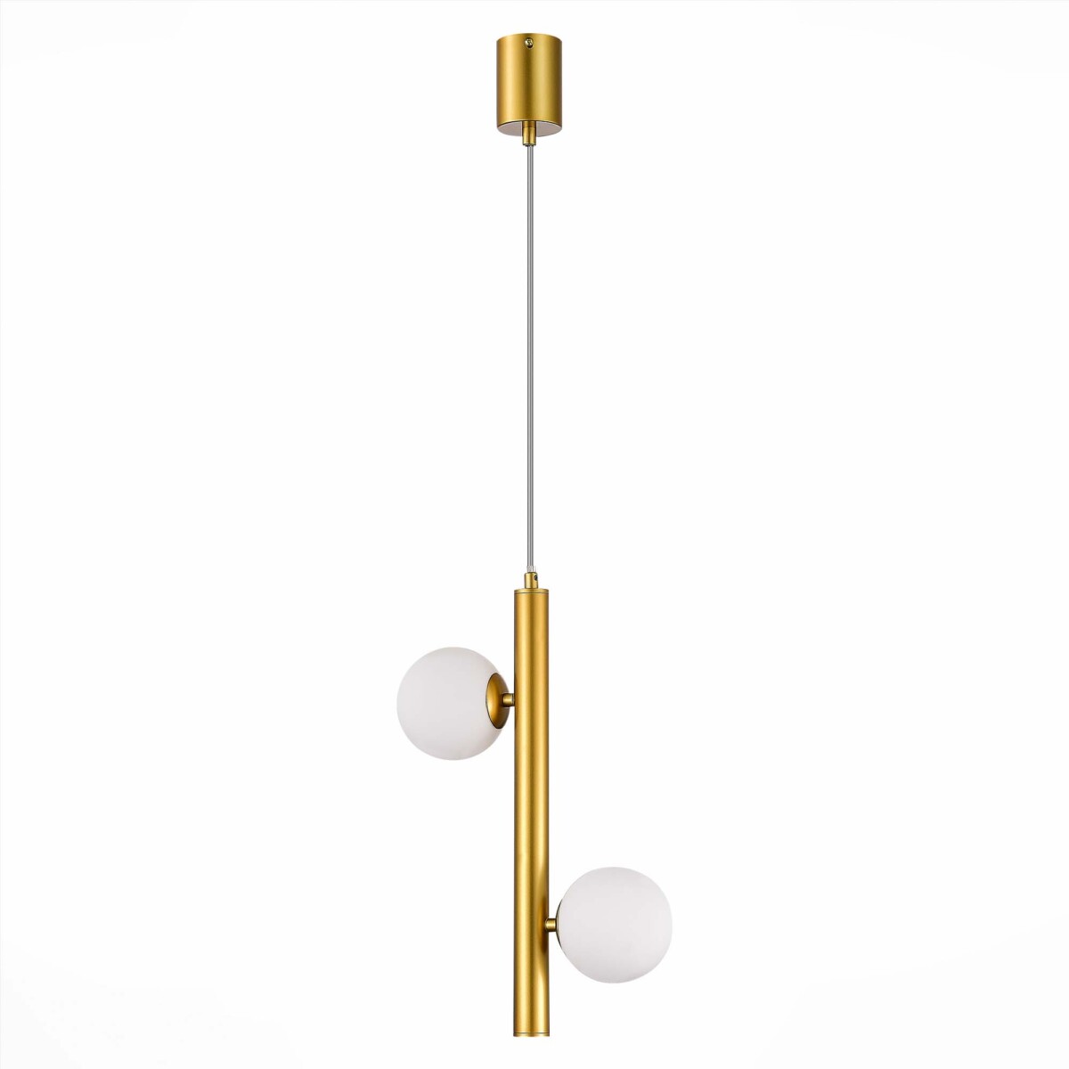 SL1185.203.02 Подвес ST-Luce Золотистый/Белый G9 2*5W ASOLO — изображение 2