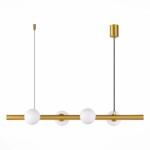 SL1185.203.04 Подвес ST-Luce Золотистый/Белый G9 4*5W ASOLO — изображение 2