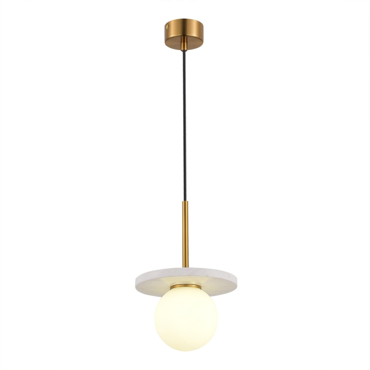 SL1191.353.01 Светильник подвесной ST-Luce Латунь/Латунь, Белый G9 LED 1*5W 4000K NEBULA — изображение 1