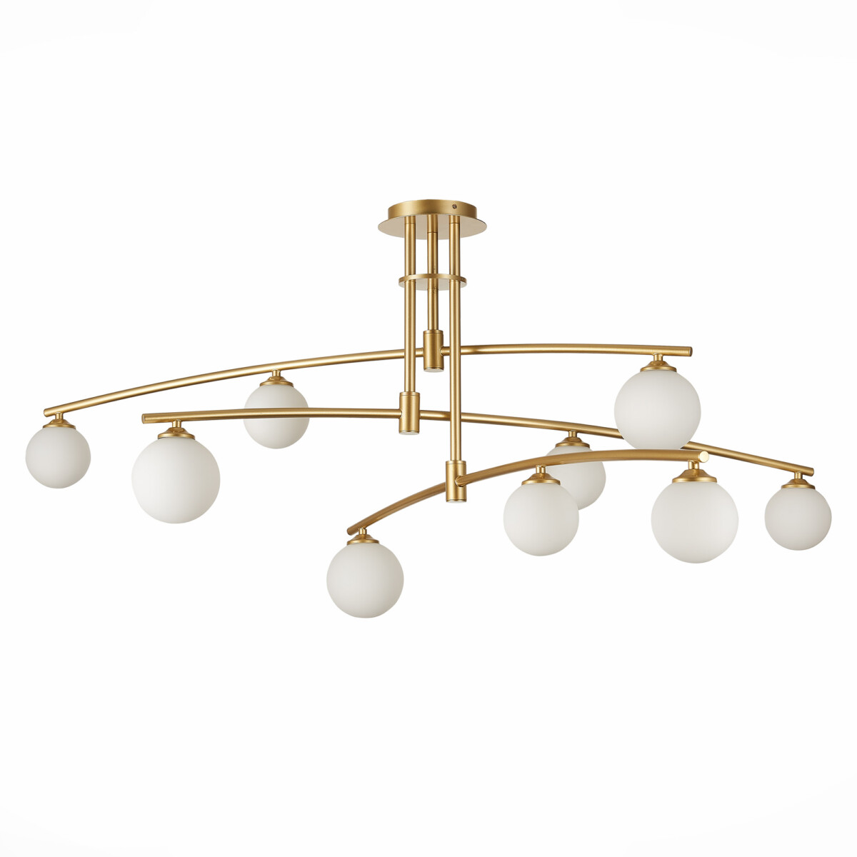 SL1208.302.09 Светильник потолочный ST-Luce Золотистый/Белый G9 9*5W SEMBRARE — изображение 2