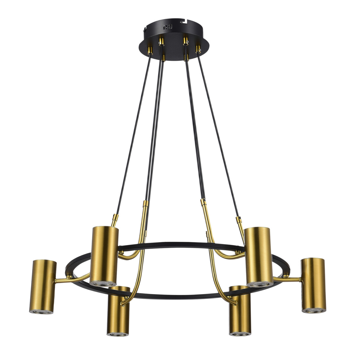 SL1215.403.06 Светильник подвесной ST-Luce Черный, Латунь/Латунь GU10 6*5W 4000K TALIA — изображение 2