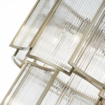 SL1234.103.08 Люстра подвесная ST-Luce Никель/Прозрачный, Никель E14 8*60W COSENZA — изображение 4