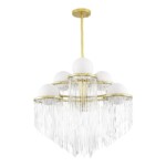 SL1511.203.06 Люстра подвесная ST-Luce Золотистый/Белый E27 6*60W ALLEGRO — изображение 2