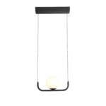 SL1581.403.01 Светильник подвесной ST-Luce Черный/Белый LED 1*8W 3200K BOTELLI — изображение 3