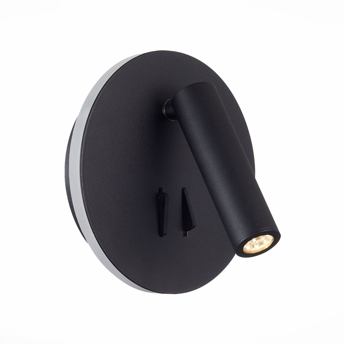 SL1586.413.01 Светильник настенный Черный LED 1*8W 3000K 624Lm Ra>80 24° IP20 L-xW155xH155 170-240V Настенные светильники — изображение 3