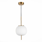 SL1621.203.01 Подвес ST-Luce Золотистый/Белый LED 1*13W 3000K LACUS — изображение 2